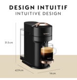 Nespresso Nespresso Vertuo Next Premium Coffee & Espresso Machine by De'Longhi - Rose Gold