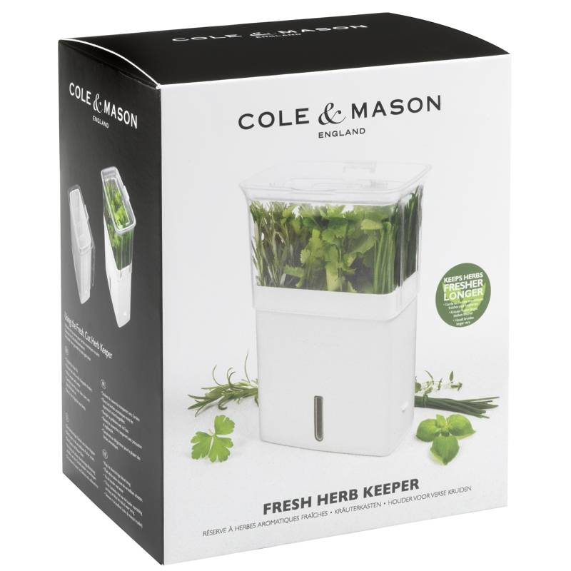 Cole & Mason Large Fresh Cut Herb Keeper - Ares Kitchen and Baking Supplies Cole And Mason Fresh Herb Keeper