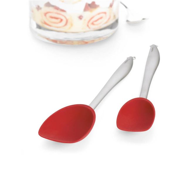 Cuisipro Cuillères en silicone – rouge grand