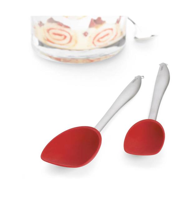 Cuisipro Cuillères en silicone – rouge grand
