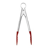 Cuisipro Pince silicone dentellee 7'' inox/rouge ( F )