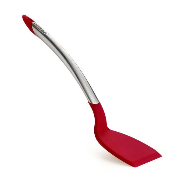 Spatule thermomètre silicone 29cm résistance -50°C +300°C