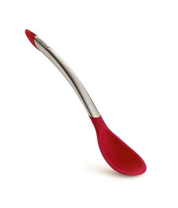 Cuilliere inox/silicone rouge CUISIPRO ( A )