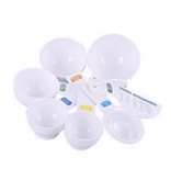 Fox Run Fox Run White Measuring Cup/Tool Set