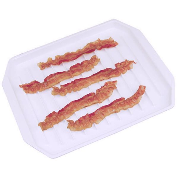 Nordic Ware® Microwave Slanted with Lid Bacon Tray, 1 - Dillons Food Stores