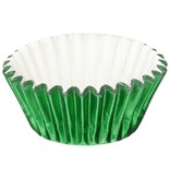 Fox Run Fox Run Green Foil mini Baking Cup