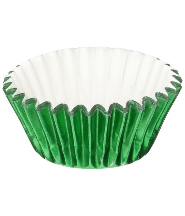 Fox Run Fox Run Green Foil mini Baking Cup