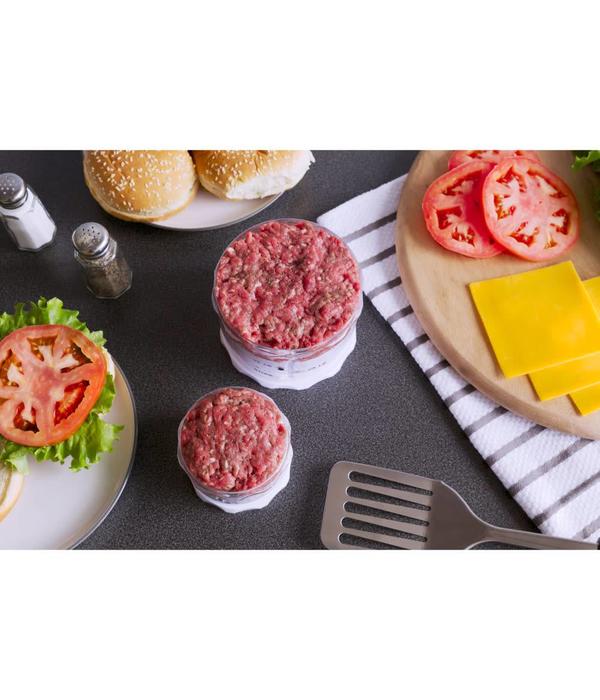 Ensemble de 2 presses-hamburger ajustable de Kitchenart