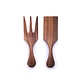 Ensemble de service à salade 25 cm en bois d'acacia de Ironwood