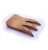 Ironwood Acacia Wood Bear Claw Salad Servers