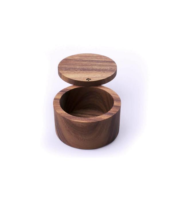 Ironwood Acacia Wood Salt Cellar