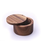 Ironwood Acacia Wood Salt Cellar