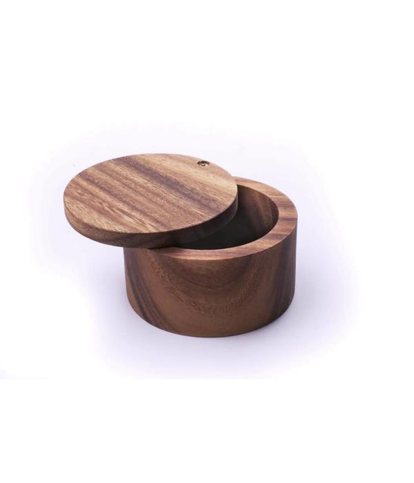 Ironwood Acacia Wood Salt Cellar