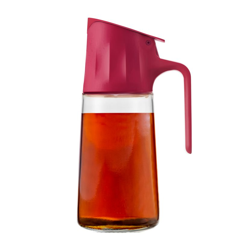Lot De 5 Bouteilles Sauce 200 Ml Avec Bec Verseur - Sans BPA, étanches - Pour Ketchup, Mayonnaise, Huile, Vinaigrette