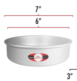 Fat Daddio's Fat Daddio's Round Cake Pan 6" x 3"