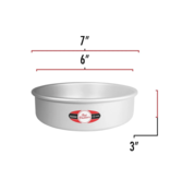 Fat Daddio's Fat Daddio's Round Cake Pan 6" x 3"