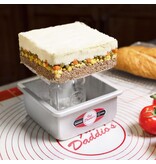 Fat Daddio's Fat Daddio's Square Cake Pan with Removable Bottom 9" x 3"