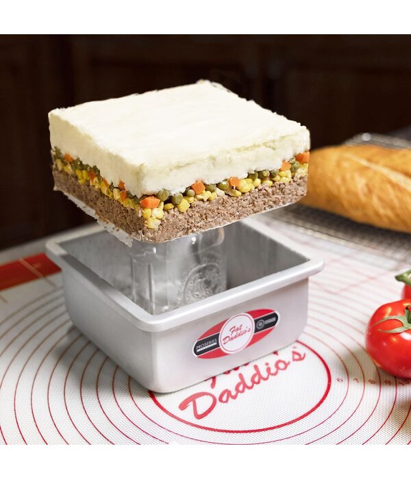 Fat Daddio's Fat Daddio's Square Cake Pan with Removable Bottom 9" x 3"