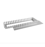 Fat Daddio's Fat Daddio's Fluted Rectangular Tart Pan with Removable Bottom 13.75" x 4.25"