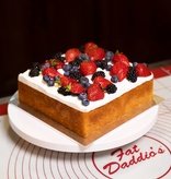 Fat Daddio's Moule à gâteau 6"x 6'' x 3" carre de Fat Daddio's