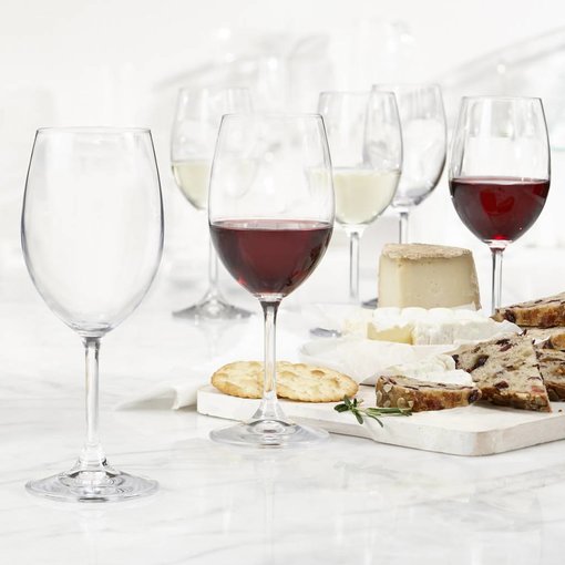 Bohemia Trudeau Bohemia Set of 6 Serene Universal Wine Glasses