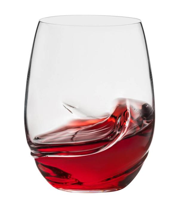 Trudeau Trudeau Bohemia Set of 2 Oxygen Stemless Wine Glasses