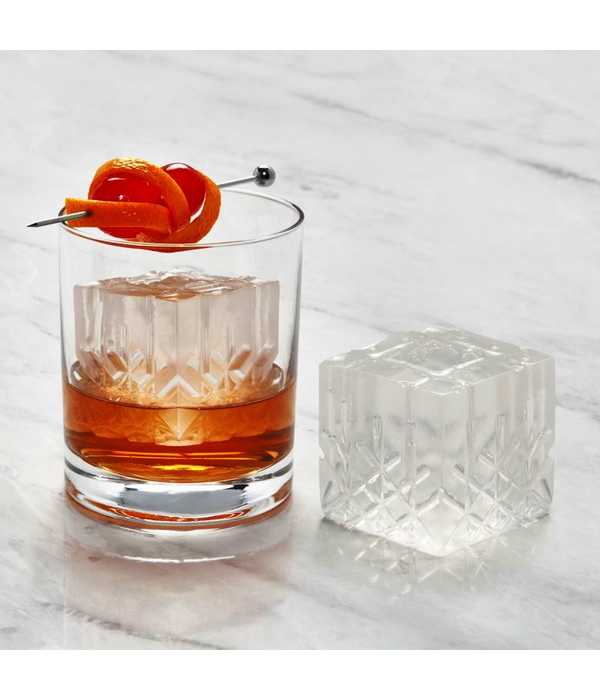W&P W&P 'Peak' Crystal Etched Ice Cube Tray