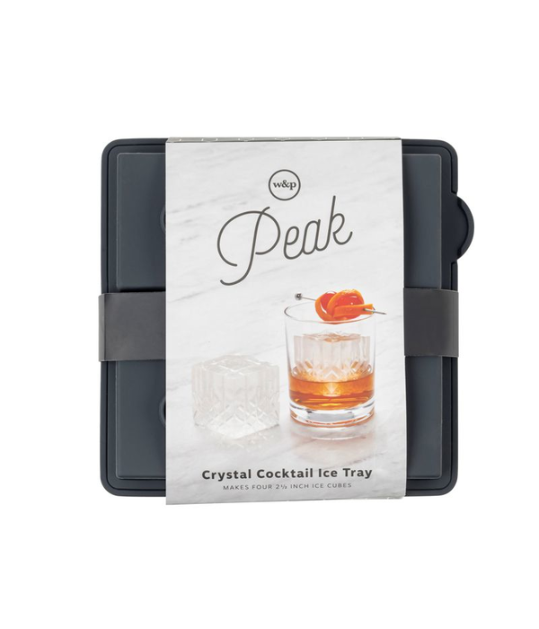 W&P 'Peak' Crystal Etched Ice Cube Tray