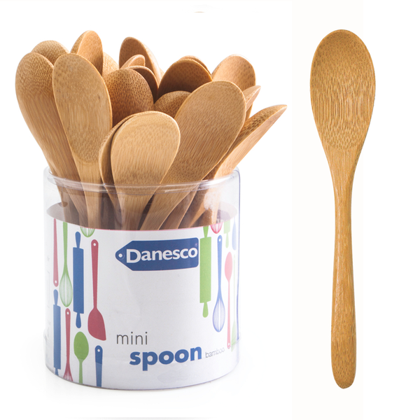 Danesco Mini Bamboo Spoons