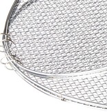 Outset Quesadilla Basket Silver