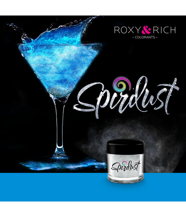 Roxy & Rich Roxy & Rich Edible Beverage Shimmer Dust - Spirdust Blue
