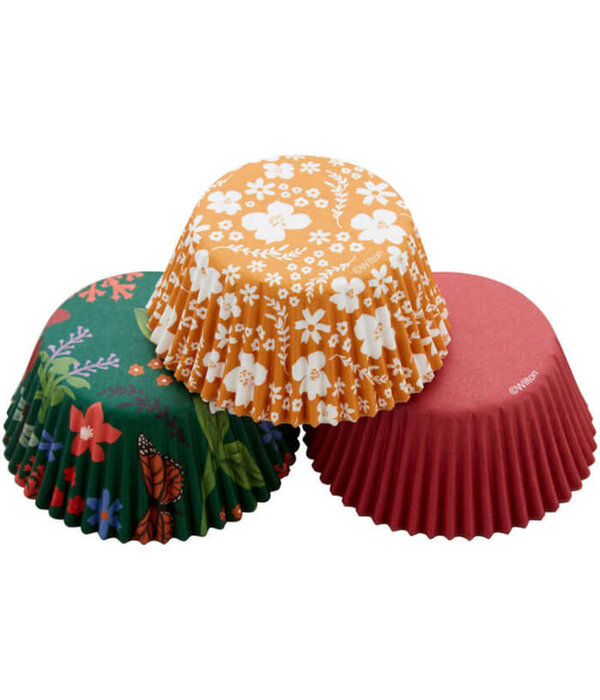 Wilton Wilton Standard Mixed Floral Cupcake Liners Pack of 75