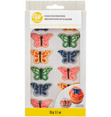 Wilton Wilton Butterflies Icing Decorations 12 Pack Assorted