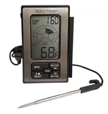 Thermomètre à viande filaire avec sonde en acier inoxydable de Accu-Temp