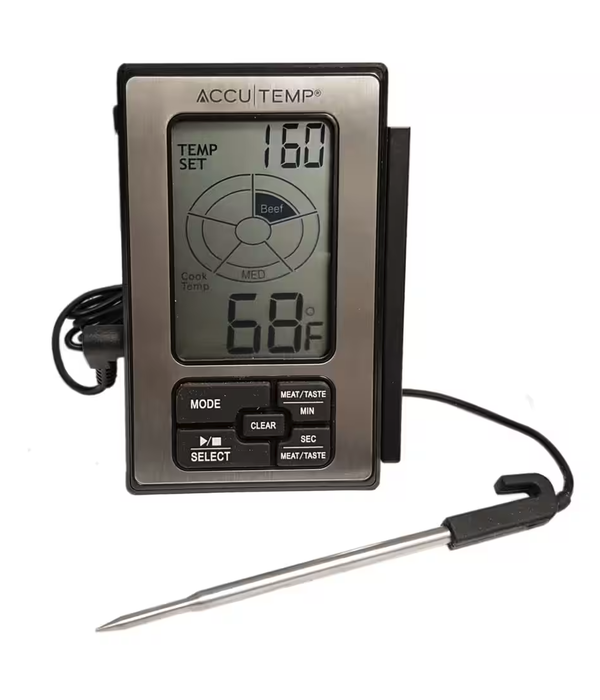 Accu-temp Wired Meat Thermometer with Stainless Steel Probe