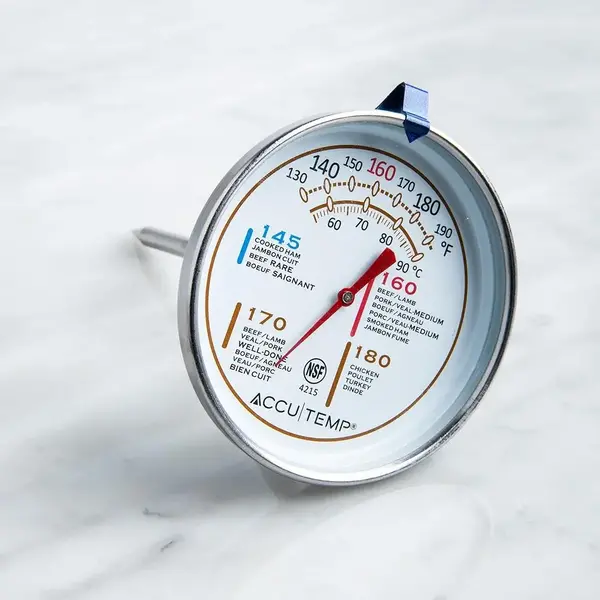 Accu-Temp Stainless Steel Thermometer Meat Dial