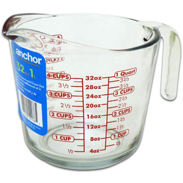 Anchor Hocking 32 oz Glass Measuring Cup