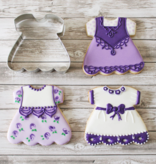 Ann Clark Ann Clark Baby Dress Cookie Cutter 3.5"