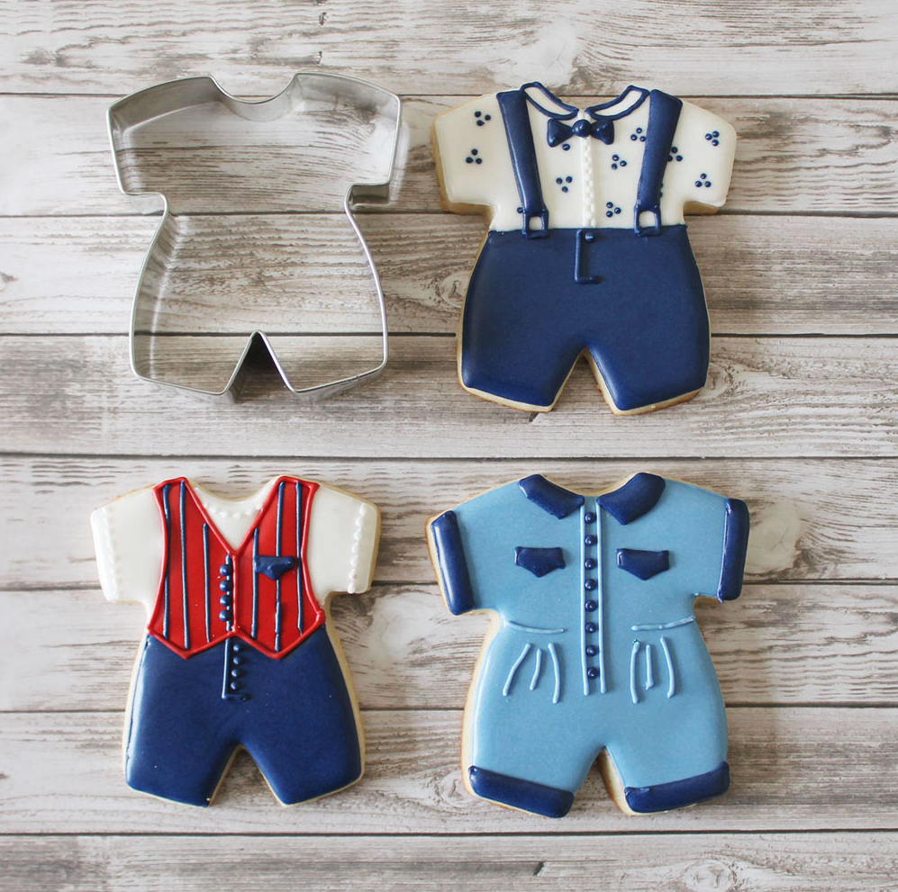 Ann Clark Baby Romper Cookie Cutter 3.25