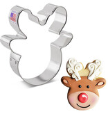 Ann Clark Ann Clark Reindeer Head Cookie Cutter 3 3/4"