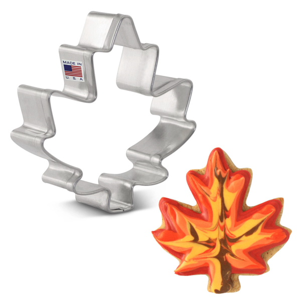 Ann Clark Mini Maple Leaf Cookie Cutter 2 1/4"