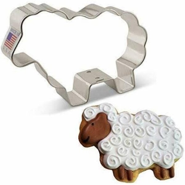 Ann Clark Sheep Cookie Cutter 3 3/4"