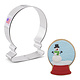 Ann Clark Snowglobe Cookie Cutter 4"