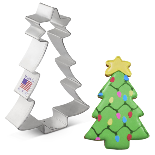 Ann Clark Ann Clark Christmas Tree w/Star Cookie Cutter 4 1/2"