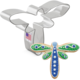 Ann Clark Dragonfly Cookie Cutter 4 1/4"