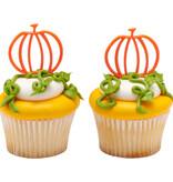 Vincent Sélection Vincent Selection Cupcake Topper 'Pumpkin Outline'