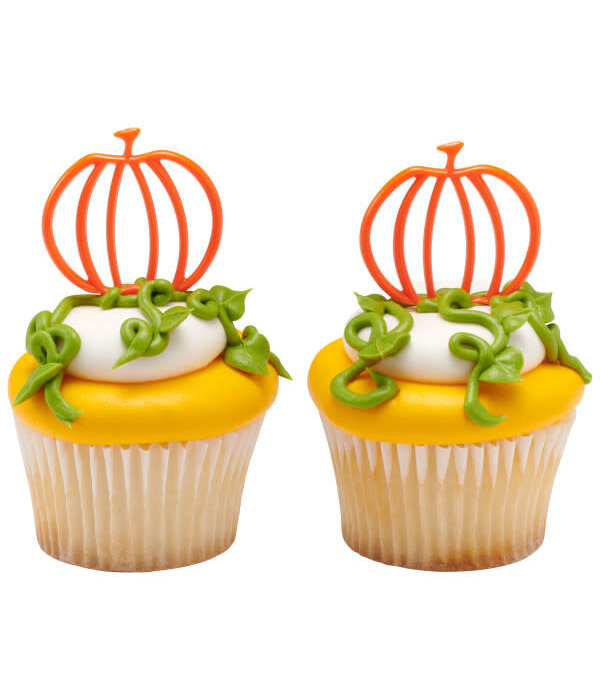 Vincent Sélection Vincent Selection Cupcake Topper 'Pumpkin Outline'