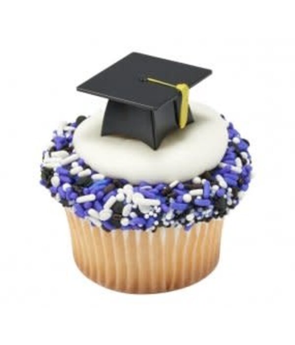 Vincent Sélection Vincent Selection Cupcake Topper 'Graduation hat'