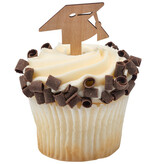 Vincent Sélection Vincent Selection Cupcake Topper 'Graduation Cap'