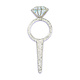 Vincent Selection Cupcake Topper 'Diamond Ring'